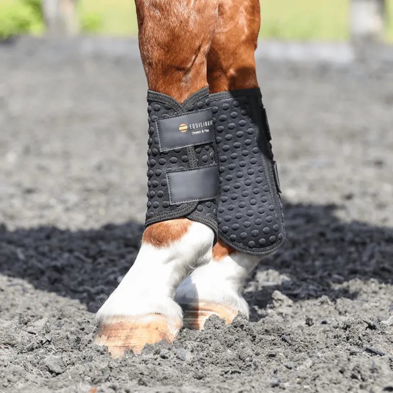 Equilibrium Stretch and Flex Flatwork Wraps - Black